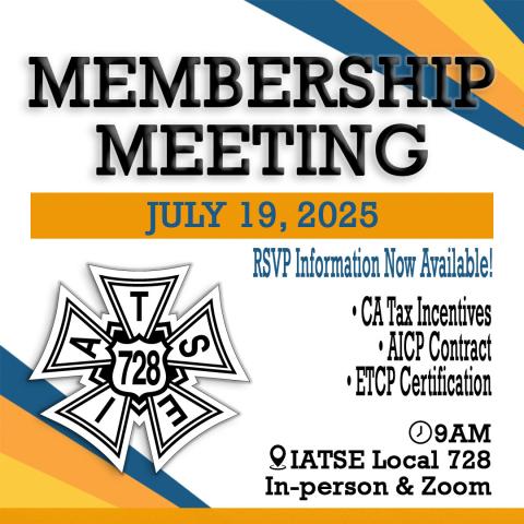 Membership Meeting Update Membership Meeting Update
