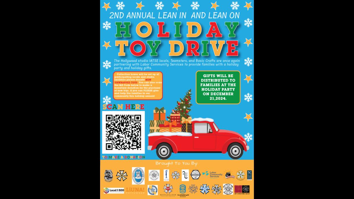 Lean In Lean On Toy Drive