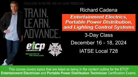 Richard Cadena Class Dec 16-18, 2024 Richard Cadena Class Dec 16-18, 2024